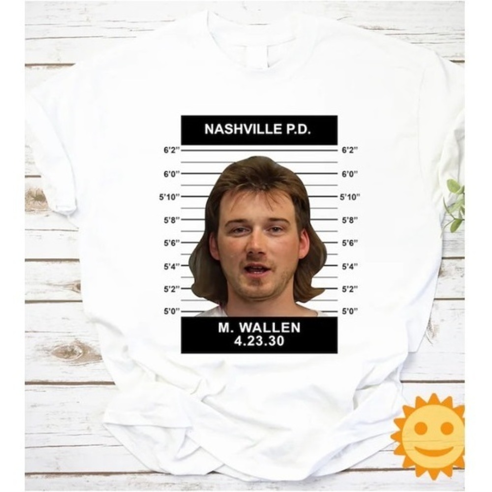 Morgan Wallen Mugshot Country Music Vintage T-Shirt, Morgan Wallen Shirt